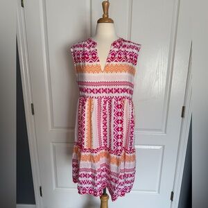 Cupshe Boho Sleeveless Tiered Dress – Size Large – NWT